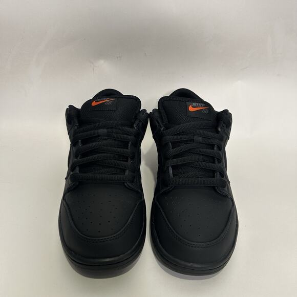 Nike SB Dunk Low Pro ISO “Triple Black/Anthracite Orange” main image 6